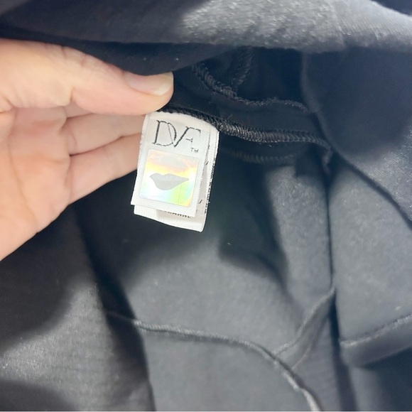 Diane Von Furstenberg Fit and Flare Black Dress Size 6 Little Black Dress Career - Picture 9 of 16